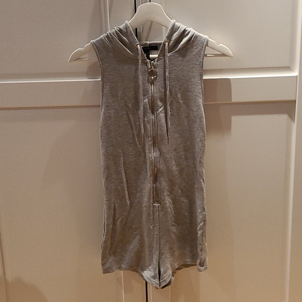 Forever 21 Lounge Romper hoodie